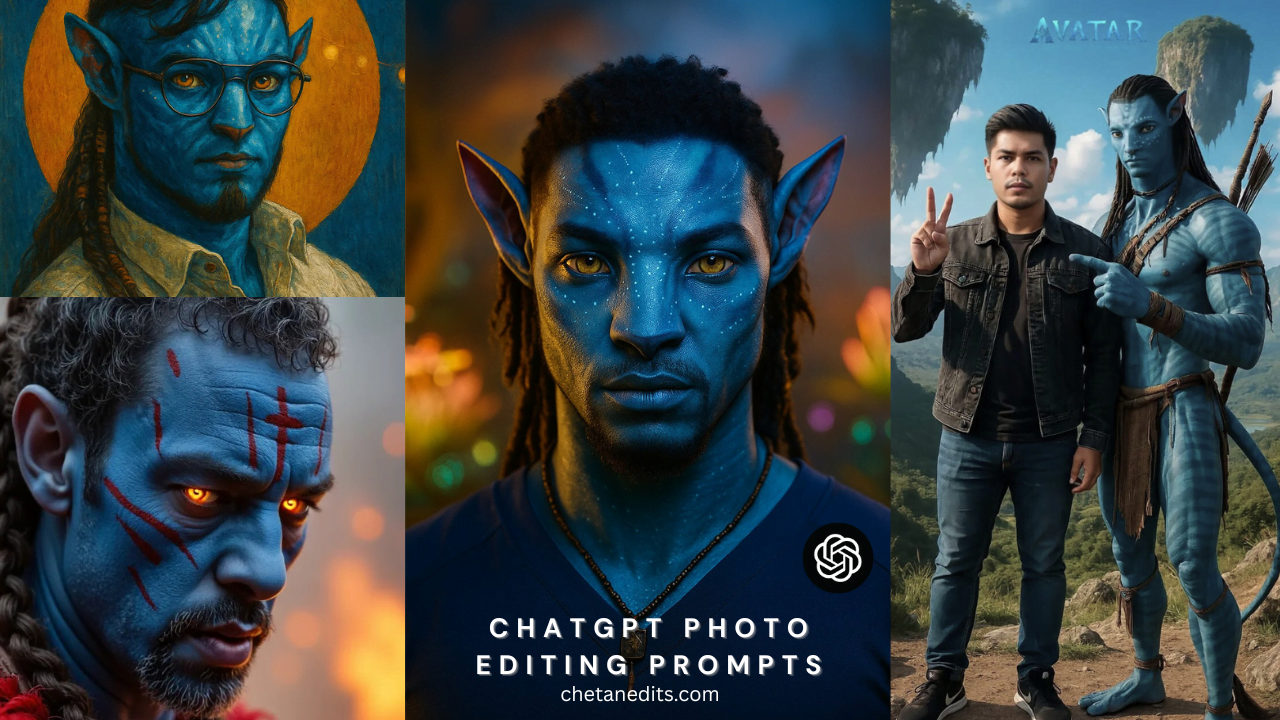 Avatar Poster Chatgpt Photo Editing Prompts - Ai Photo Editing