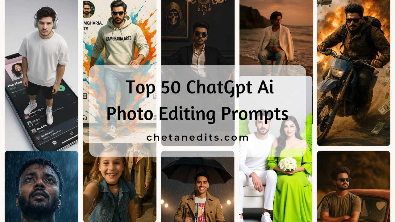 Top 50 ChatGpt Ai Photo Editing Prompts