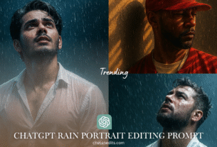Chatgpt Rain Portrait Ai Photo Editing Prompt