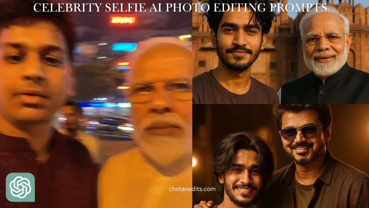 ChatGpt Celebrity Selfie Ai Photo Editing Prompts