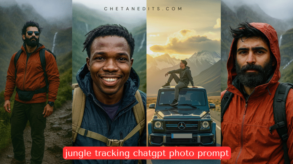 Chatgpt Jungle Tracking Ai Photo Editing Prompts-chatgpt photo prompt