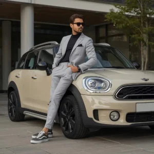 Chagpt Stylish Boy With Car Ai Photo Editing Prompts - Trending Chatgpt Prompts