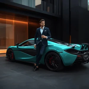 Chagpt Stylish Boy With Car Ai Photo Editing Prompts - Trending Chatgpt Prompts