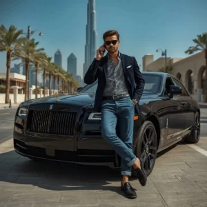 Chagpt Stylish Boy With Car Ai Photo Editing Prompts - Trending Chatgpt Prompts