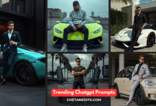 Chagpt Stylish Boy With Car Ai Photo Editing Prompts - Trending Chatgpt Prompts