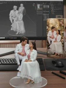 Google Gemini 3D Couple Ai Photo Editing Prompt