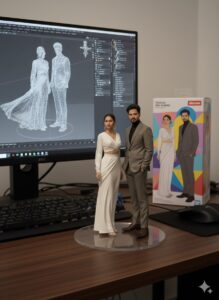 Google Gemini 3D Couple Ai Photo Editing Prompt