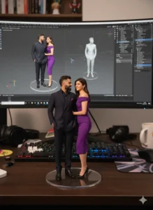 Google Gemini 3D Couple Ai Photo Editing Prompt