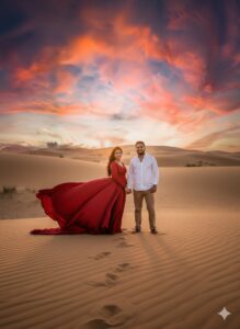 Free Pre-Wedding Gemini Prompt For Couple