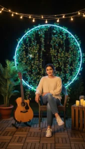 Viral All Gemini Prompts - Viral Glowing Neon Ring Gemini Prompt