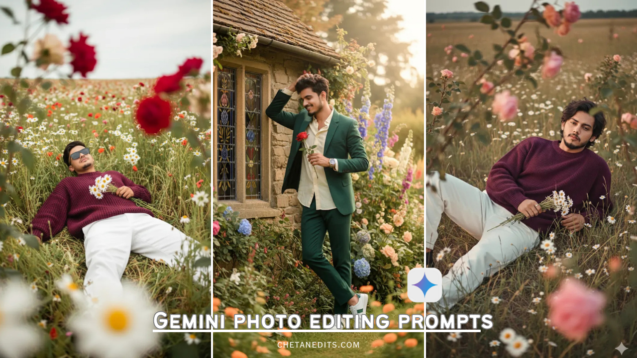 Viral Wild Flower Boy Gemini Prompt