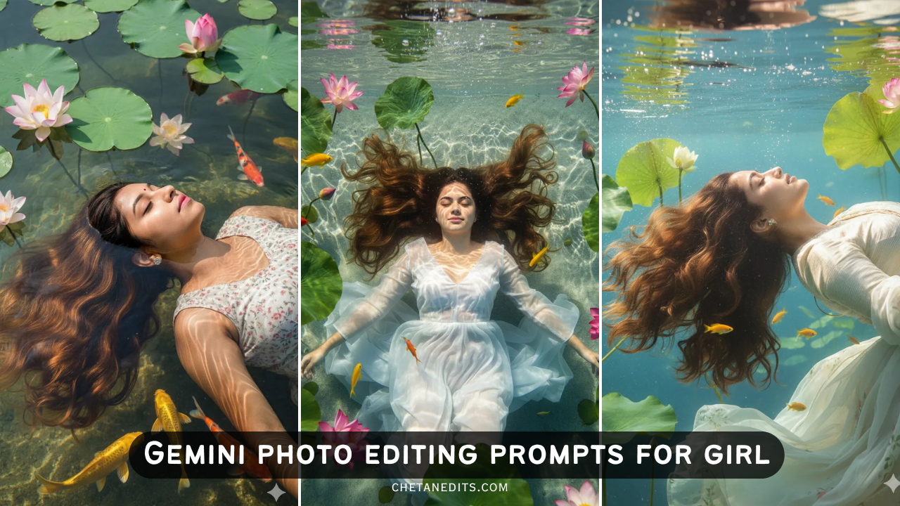 Gemini photo editing prompts for girl