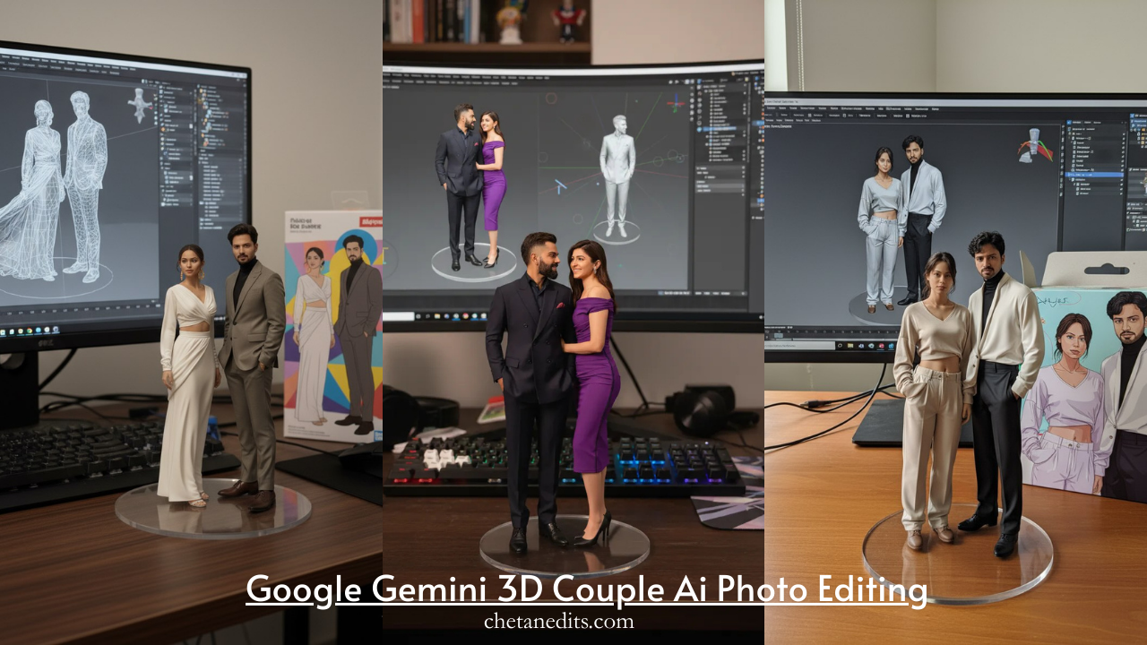 Google Gemini 3D Couple Ai Photo Editing Prompt