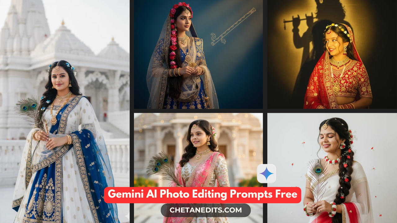 Google Gemini Radha Rani Look Ai Photo Editing Prompts Free