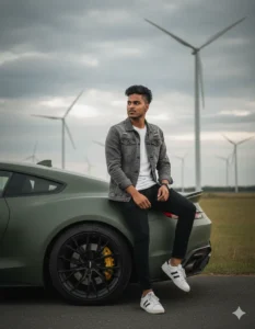 Top 100 Gemini AI Photo Prompt Boys With Car