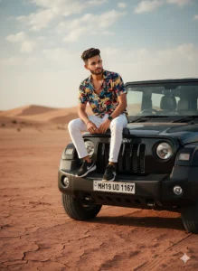 Top 100 Gemini AI Photo Prompt Boys With Car