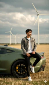 Top 100 Gemini AI Photo Prompt Boys With Car