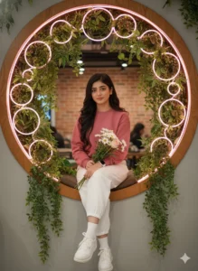 Top 100 Neon Gemini Ai Photo Prompt Copy Paste Trending Girl