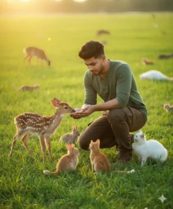 Top 100 Green Nature Gemini Boy Photo Prompt