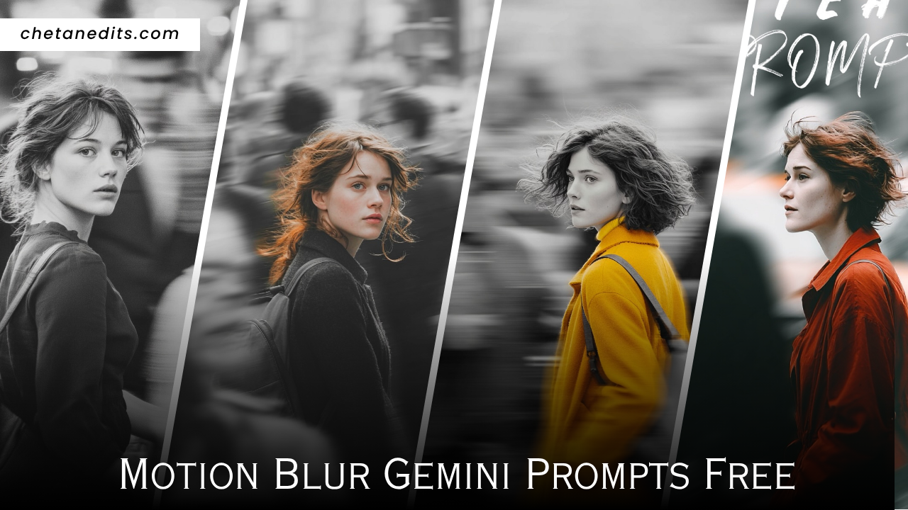 Motion Blur Gemini Prompts Free