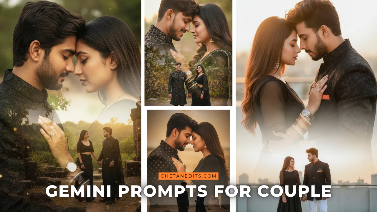 Viral Double Exposure Photos with Google Gemini AI Prompt Couple