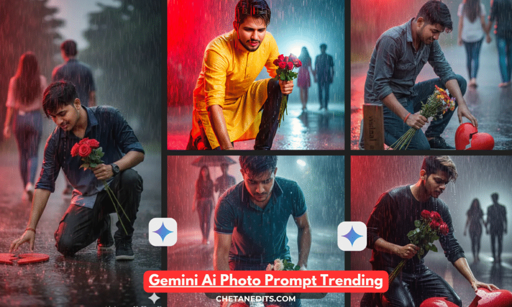 Top 100 Broken Heart Gemini Ai Photo Prompt Trending