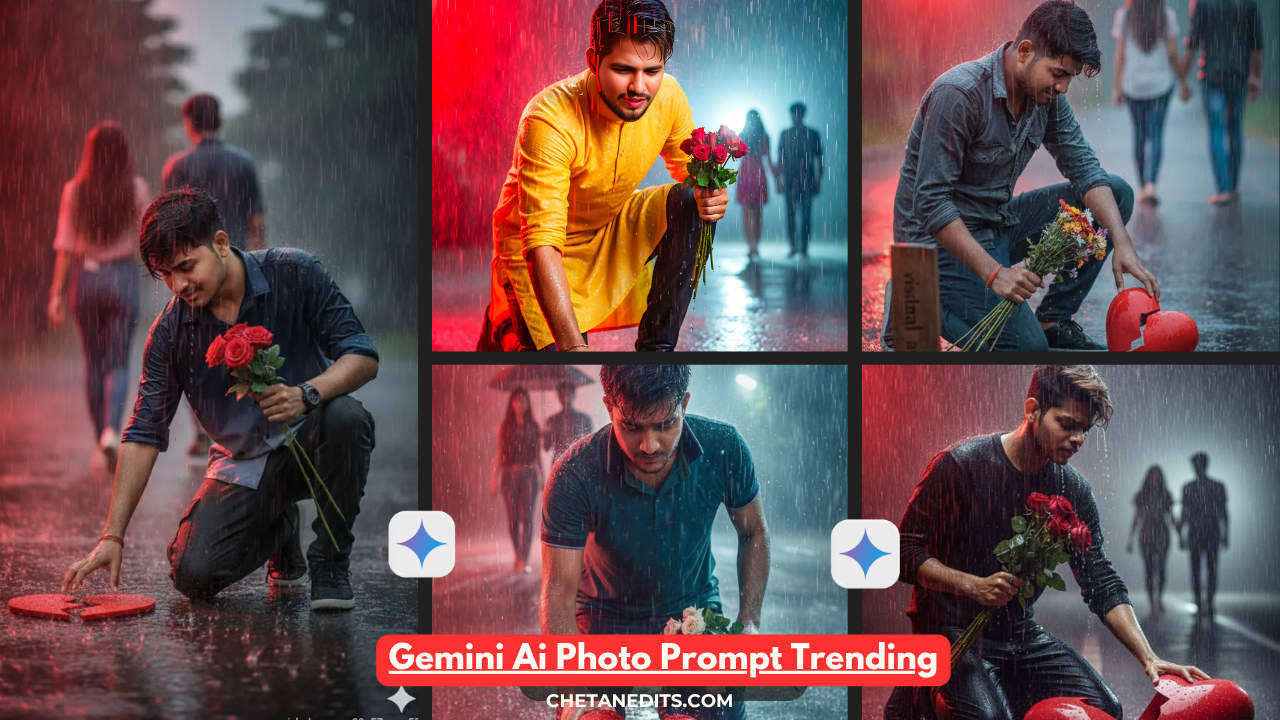 Top 100 Broken Heart Gemini Ai Photo Prompt Trending