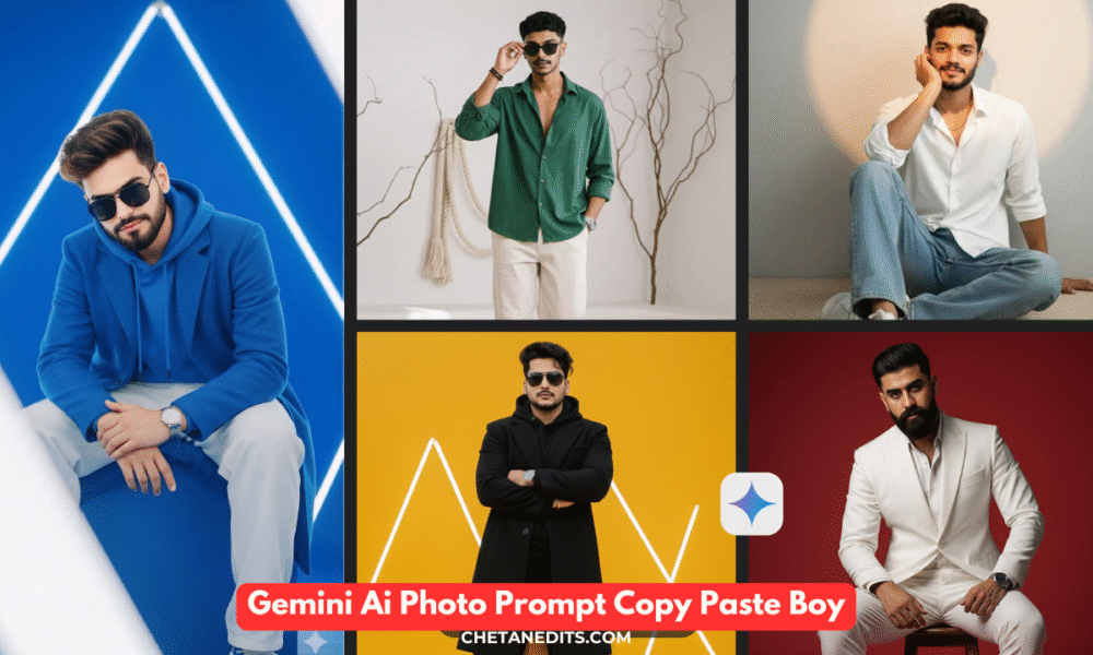 Top 100 Studio Style Gemini Ai Photo Prompt Copy Paste Boy