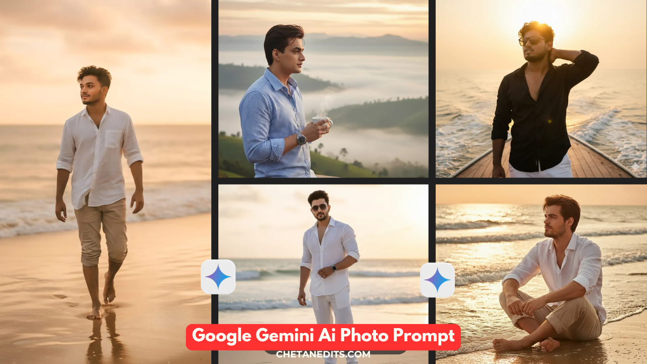Top 100 Sunset Effect Google Gemini Ai Photo Prompt