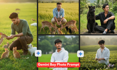 Top 100 Green Nature Gemini Boy Photo Prompt