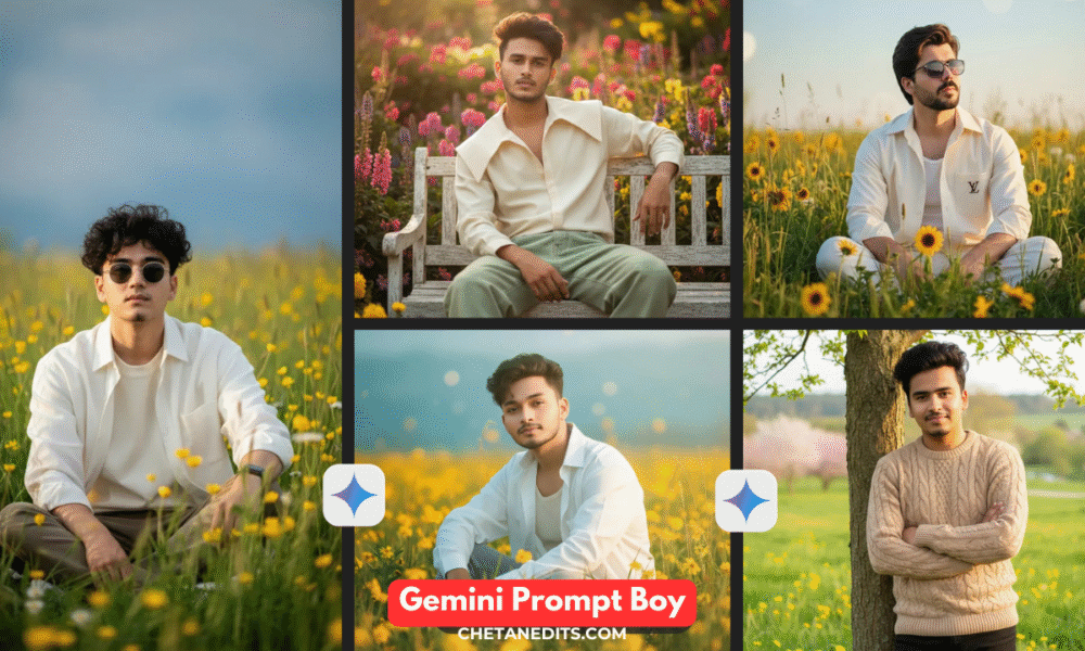 Top 100 Garden Vibe Gemini Prompt Boy