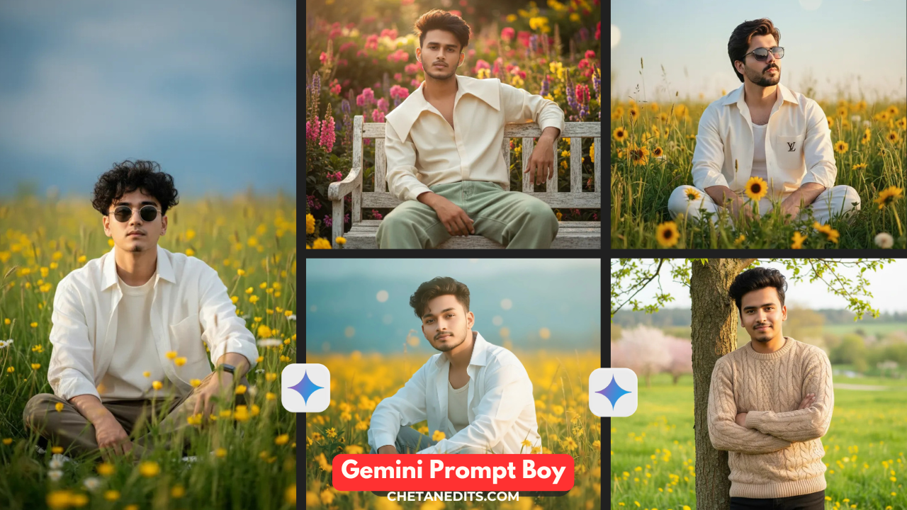 Top 100 Garden Vibe Gemini Prompt Boy