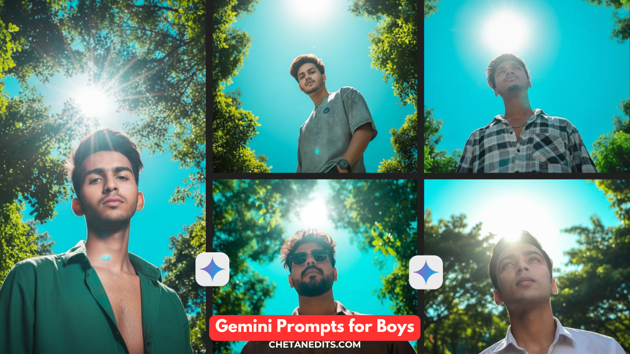 Best Gemini Prompts for Boys to Create HD Selfie Portraits