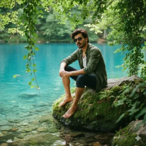 Top 100 New Green Nature Gemini Photo Editing Prompt Boy