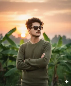 Top 100 HD Portrait Sunset Gemini Trending AI Photo Prompt – Create Stunning Golden Hour Photos Easily