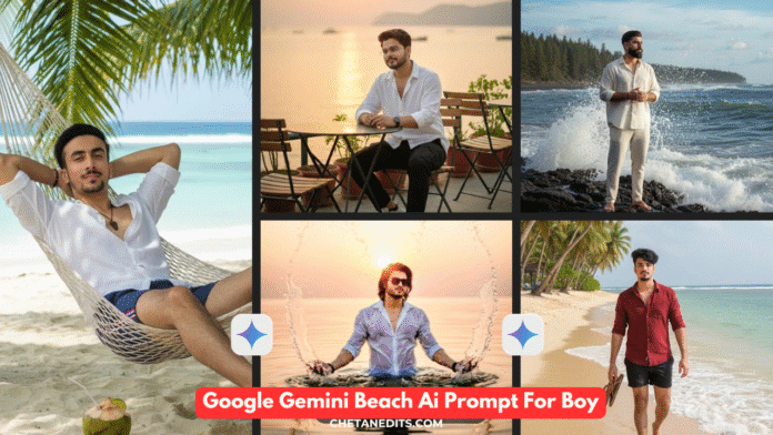 Top 100 Google Gemini Beach Ai Prompt For Boy