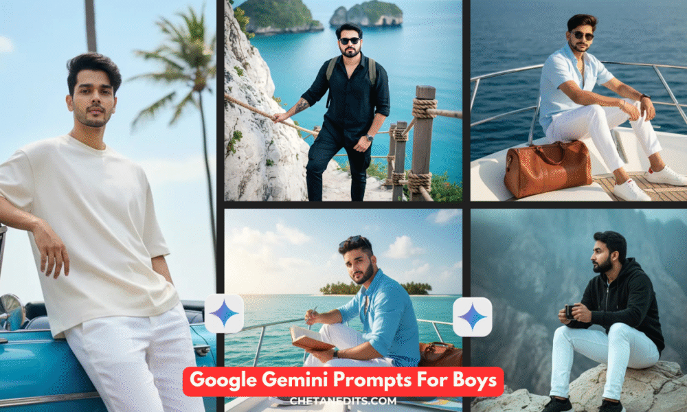 New Vintage Blue Google Gemini Prompts For Boys