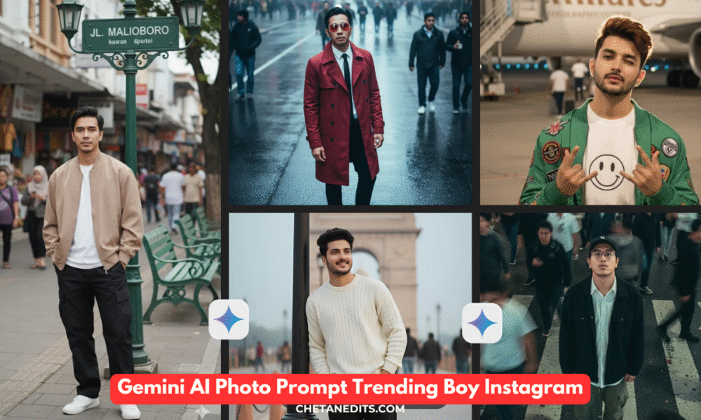 Gemini AI Photo Prompt Trending Boy Instagram for Street Photography
