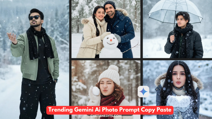 Top 100 Winter Trending Gemini Ai Photo Prompt Copy Paste