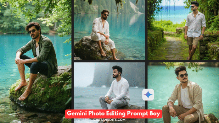 Top 100 New Green Nature Gemini Photo Editing Prompt Boy