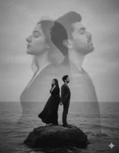 Google Gemini Ai Photo Prompt Couple to Create Ultra-Realistic Double Exposure Romantic Portraits