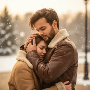 Top 100 Viral Romantic Winter Couple Gemini Photo Prompt