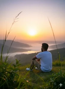 Top 100 Fantastic Sunset Vibe Gemini Prompts for Image Generation Man | Create Stunning HD Portraits