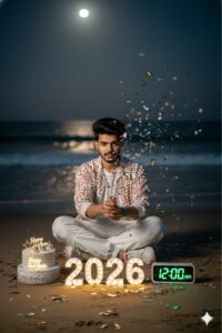 Happy New Year 2026 Ai Gemini Prompt for Boys – Beautiful AI New Year Portraits