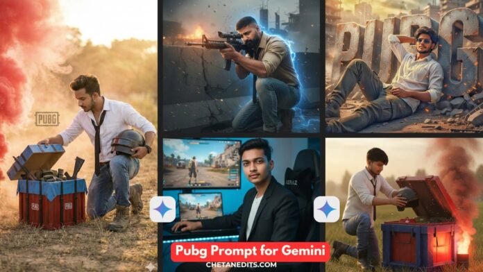 Top 100 Professional Pubg Prompt for Gemini For Create Gamer Look - Trending Visual Upgrades