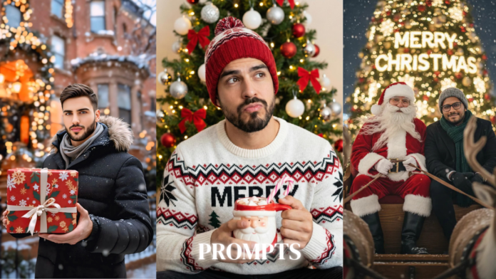 Top 100 Magical Gemini AI Christmas Photo Editing Prompts to Create Festive, Ultra-Realistic Holiday Portraits