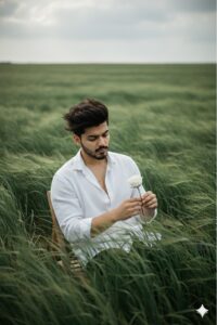 Top 100 Dark Bokeh Gemini Prompt for Image Generation Boy