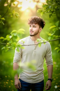 Top 100 Green Nature Gemini Prompt for Photo Editing for Boys