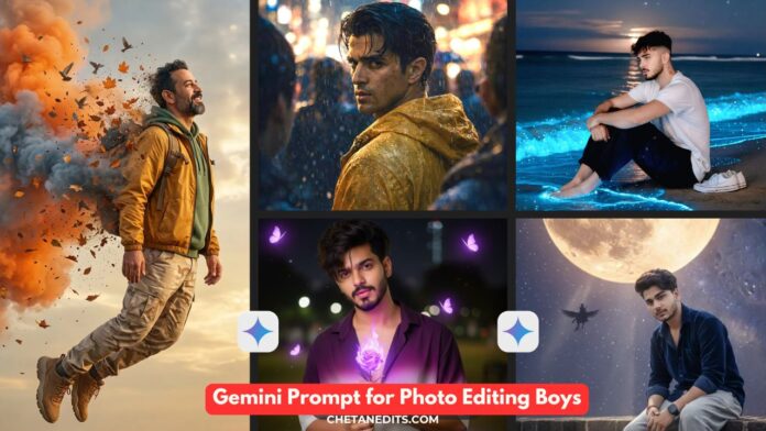 Top 100 Dark 3D Gemini Prompt for Photo Editing Boys