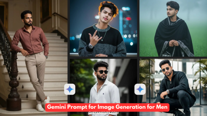 Top 100 Dark Bokeh Gemini Prompt for Image Generation for Men